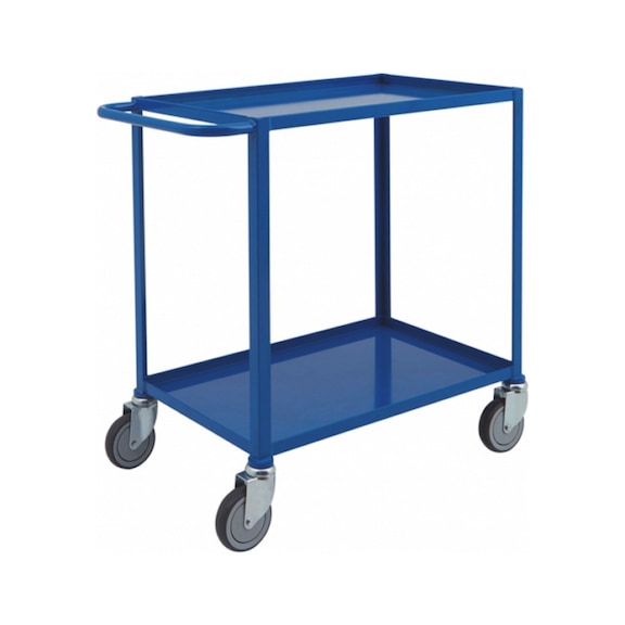 Standard Steel Tray Trolleys Loadtek - TBLTRLY-STEELTRAY-2DRAWERS