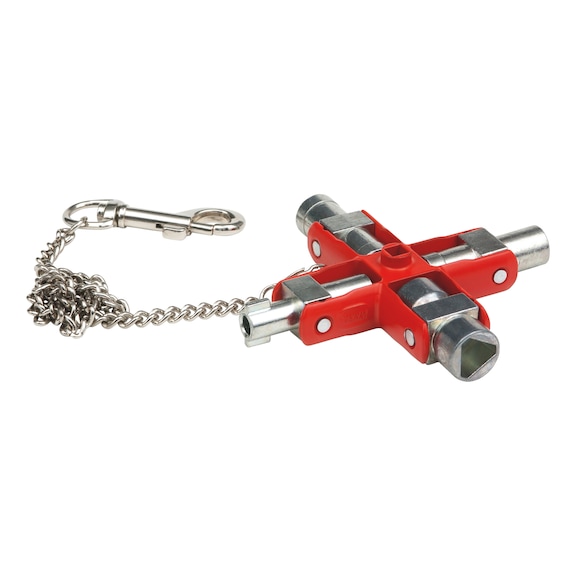 Universal 5-in-1 switch cabinet key