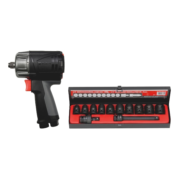 Impact wrench set Superior 13 pieces