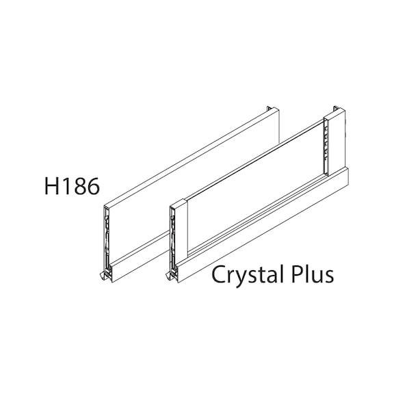 Nova Pro Scala F8 Crystal inner panel - 9