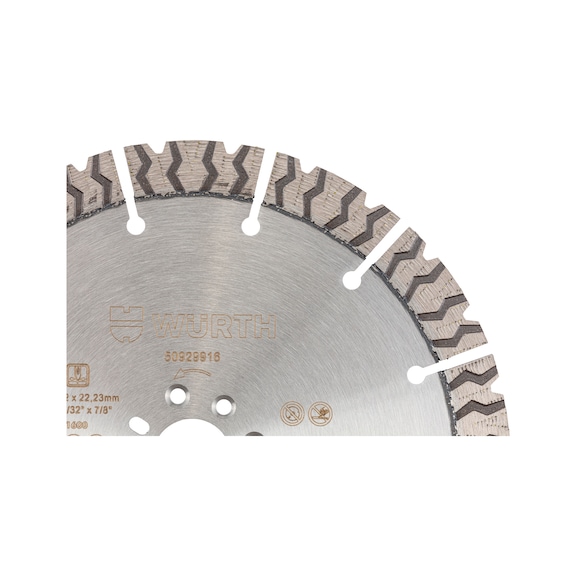 Disco da taglio diamantato Tagliagiunti RS Longlife & Speed - 2