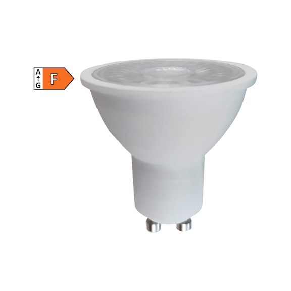 Ampoule LED, GU10, sans variation d'intensité - LAMP LED GU10 6W 2700K 420LM