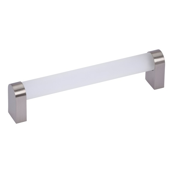 Designer furniture handle - HNDL-ROD-GLS/ZD-MATT-A2/FINISH-160MM