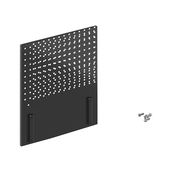 Perforated panel For installing brackets - PERFPLT-(F.WRKSHPTRLY-PRO-8.4)-RAL9017