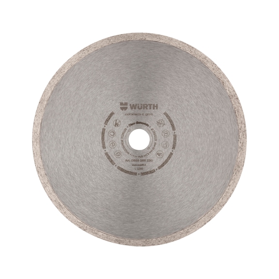 Diamond cutting disc for ceramic and stoneware - 1