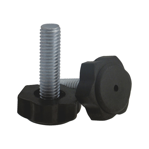 Adjustable foot for cabinets Type A