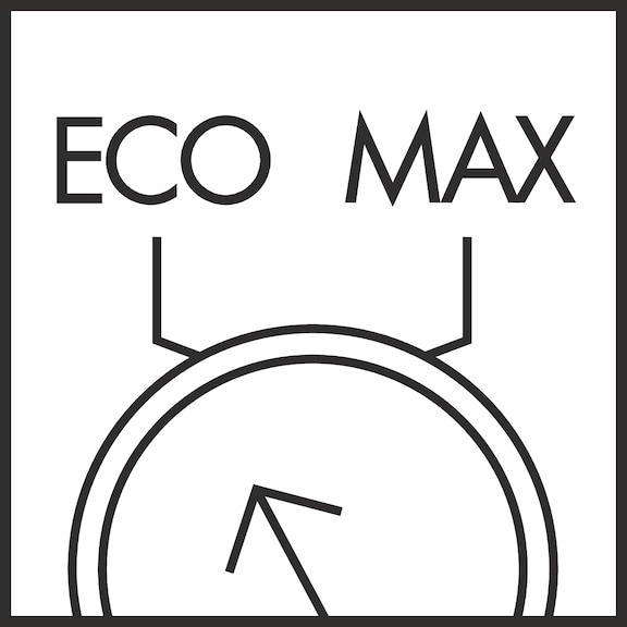 Režim Max pro maximální výkon a režim Eco pro delší dobu doba provozu na jedno nabití baterie