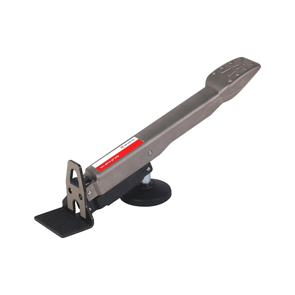 Sollevatore Porte A Pedale Ergo-Lift - Attrezzo Per Installazione E Falegnameria, Alza Porte Fino A 100 Kg, Regolabile 0-38mm