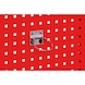 Ronde houder Voor vierkante gaten in perforatieplaten, gereedschapswagens en de ORSY<SUP>®</SUP>1-kastsystemen