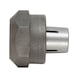 Collet chuck for straight grinder