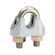 Wire rope clip with U-shaped clamp - 1