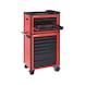 C4 workshop trolley top unit With four drawers for Compact workshop trolleys - WRKSHPTRLY-TLSYS-C4-MAT-R3020 - 11