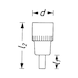 Screwdriver bit For hexagon socket screws - SCHRAUBENDREHER-EINSATZ 985-12 - 2