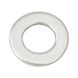Platte ring Voor zeskantbouten en moeren DIN 125, RVS A2 - 1