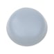Cover cap For tapping screws, A2 window sill screws, pias window sill screws - CAP-(0126)-R7001-SILVERGREY-D3,9 - 1