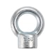 Ring nut DIN 582, steel C15E, zinc-plated, blue passivated (A2K)
