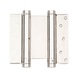 Swing door hinge For abutting interior doors - SWNGDRHNGE-36/150-BOTHSIDED-ST-(ZN) - 1