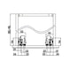 ECOSLIDE coulisse de tiroir basse à extension totale Avec amortisseur hydraulique intégré - 3