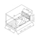 Bloc-tiroir Slidebox H135 - 6
