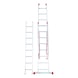 All-purpose aluminium ladder - MULTIPURPLDR-3PCS-ALU-3X10RUNGS - 3