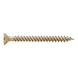 ASSY<SUP>®</SUP> 3.0 zinc-plated yellow chipboard screw - 1