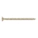 ASSY<SUP>®</SUP> 3.0 zinc-plated yellow chipboard screw - 1