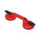 Suction lifter With vacuum indicator and two rigid heads - 1