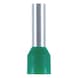 具備塑膠套筒的線端箍 - 束線端子-CU-(J2N)-綠色色-綫徑6,0X12,0 - 1
