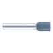 Wire end ferrule with plastic sleeve according to DIN 46228 Part 4 - WENDFER-DIN46228-CU-(J2N)-GREY-4,0X18,0 - 1