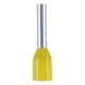 Wire end ferrule with plastic sleeve