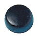 Screw cap for number plate screw - CAP-(0103)-R9005-JETBLACK-D4,8 - 1