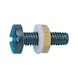 Number plate screw Plastic PA 6.6 - 1