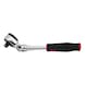 Jointed-head ratchet 1/4"  - RTCH-JNTHD-1/4IN - 1