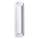 Balcony door handle, type A Can be used on wooden balcony doors for private living areas - BALCDH-ALU-A-F1/SILVER - 1