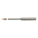Porcelain stoneware drill bit with straight shank