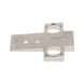 TIOMOS angle wedge for supporting cross mounting plates - AY-WEDGE-HNGE-TIOMOS-(-5DGR) - 1