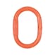 Anello di sospensione ovale senza elemento piatto, QC 10 - 1