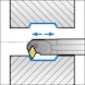 ISO-Klemmhalter mit P-Klemmsystem für DN Wendeschneidplatten - KLEHALT-DN-STAHLSCHAFT-S32U-PDSNR-15-3 - 3