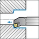Insert holder ISO P clamping system SN - CLMPHOLD-SN-STEELSHANK-S25T-PSKNR-12 - 3