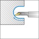 ISO insert holder with S clamping system for VC indexable inserts - CLMPHOLD-VC-STEELSHANK-S16Q-SVJCL-08 - 3