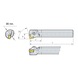 ISO insert holder with D clamping system for SN indexable inserts - CLMPHOLD-SN-STEELSHANK-IC-A40T-DSKNR-12 - 2