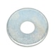 Flat washer - extra-large series ISO 7094 steel 100 HV, zinc-plated - 1