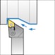 ISO insert holder with M clamping system for DN indexable inserts - CLMPHOLD-MDJNR2525-M15-3 - 3