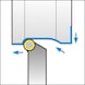 ISO insert holder with S clamping system for RC indexable inserts - CLMPHOLD-SRGCR2525-M06 - 3