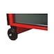 Workshop trolley Compact - WRKSHPTRLY-300KG-RED/GREY-5DRAWERS - 6