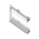 VS SUB Slim full shelf pull-out 90° For 150 mm wide unit, for baking trays - PULOUT-FE-FLRCRBRD-(CR)-SUB-SL-PLATE-150 - 1