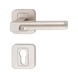 ZD 36 door handle, escutcheon fitting - DH-ZD36-ROS-CK-(NI)-MATT - 1