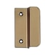 Balcony door handle, type B For private living areas - BALCDH-ALU-B-F4/BRONZE - 1