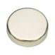 Decorative cap, type A For Nexis or Tiomos glass door hinges - AY-DECORCAP-HNGE-NEX-A-RD-PLA-(NI)/MATT - 1