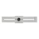 Marking gauge Made of stainless steel with hardened marking edge and millimetre graduation - SCRTGAU-MET-SCALE-L200MM - 2